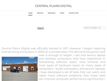 Tablet Screenshot of centralplainsdigital.net